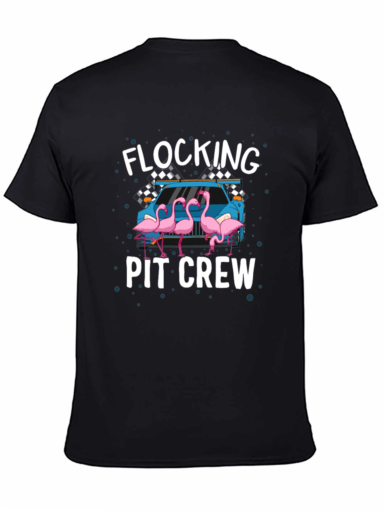 Flocking Pit Crew T-Shirt