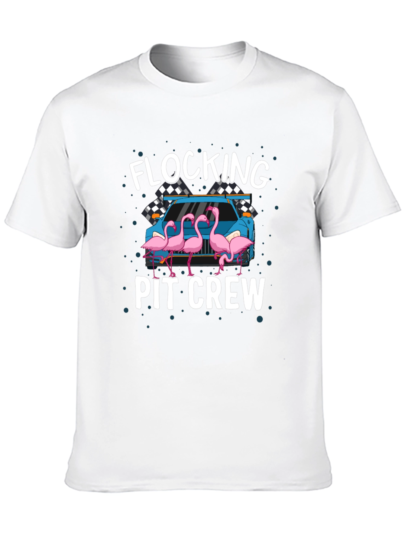 Flocking Pit Crew T-Shirt