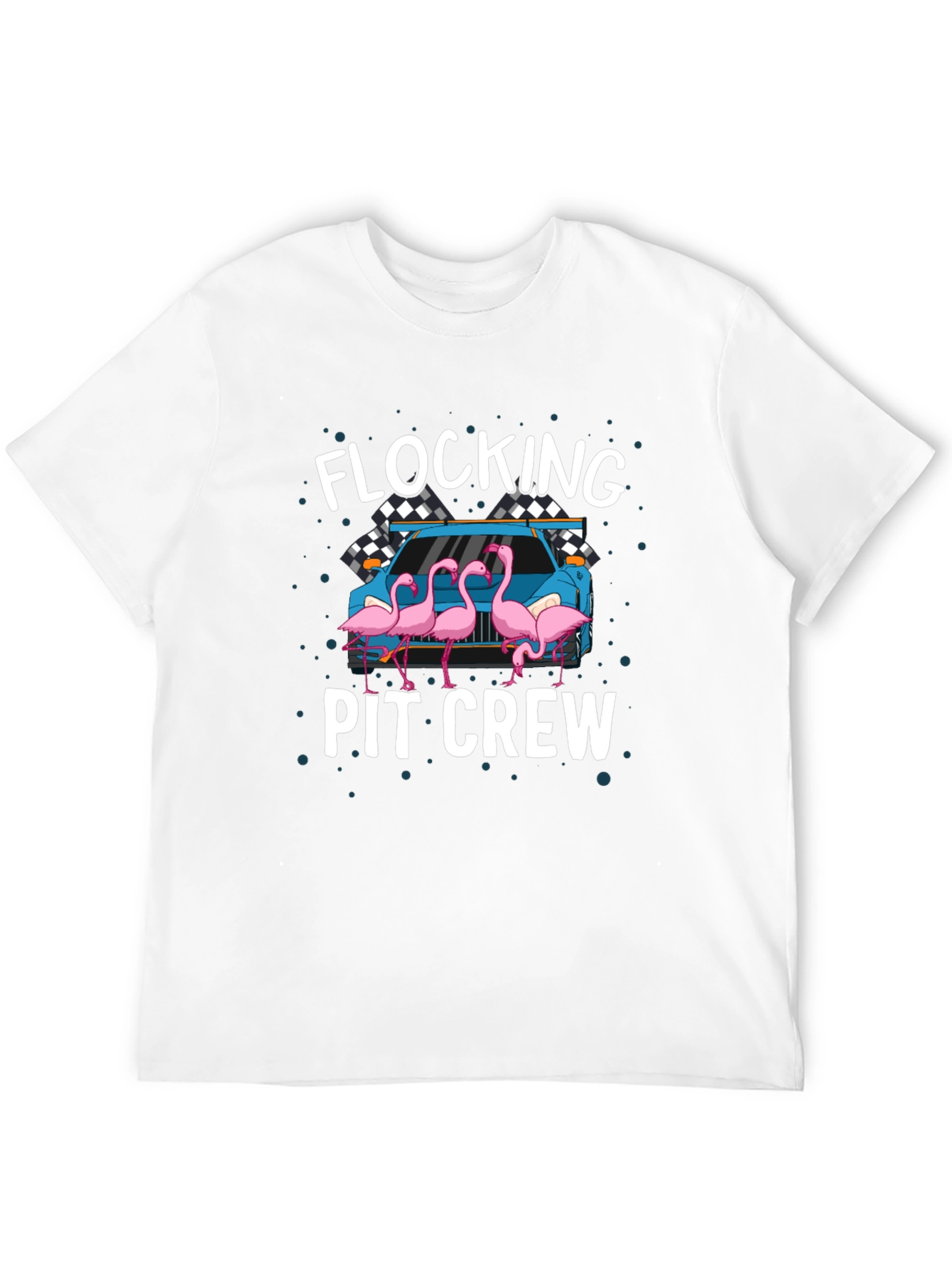 Flocking Pit Crew T-Shirt