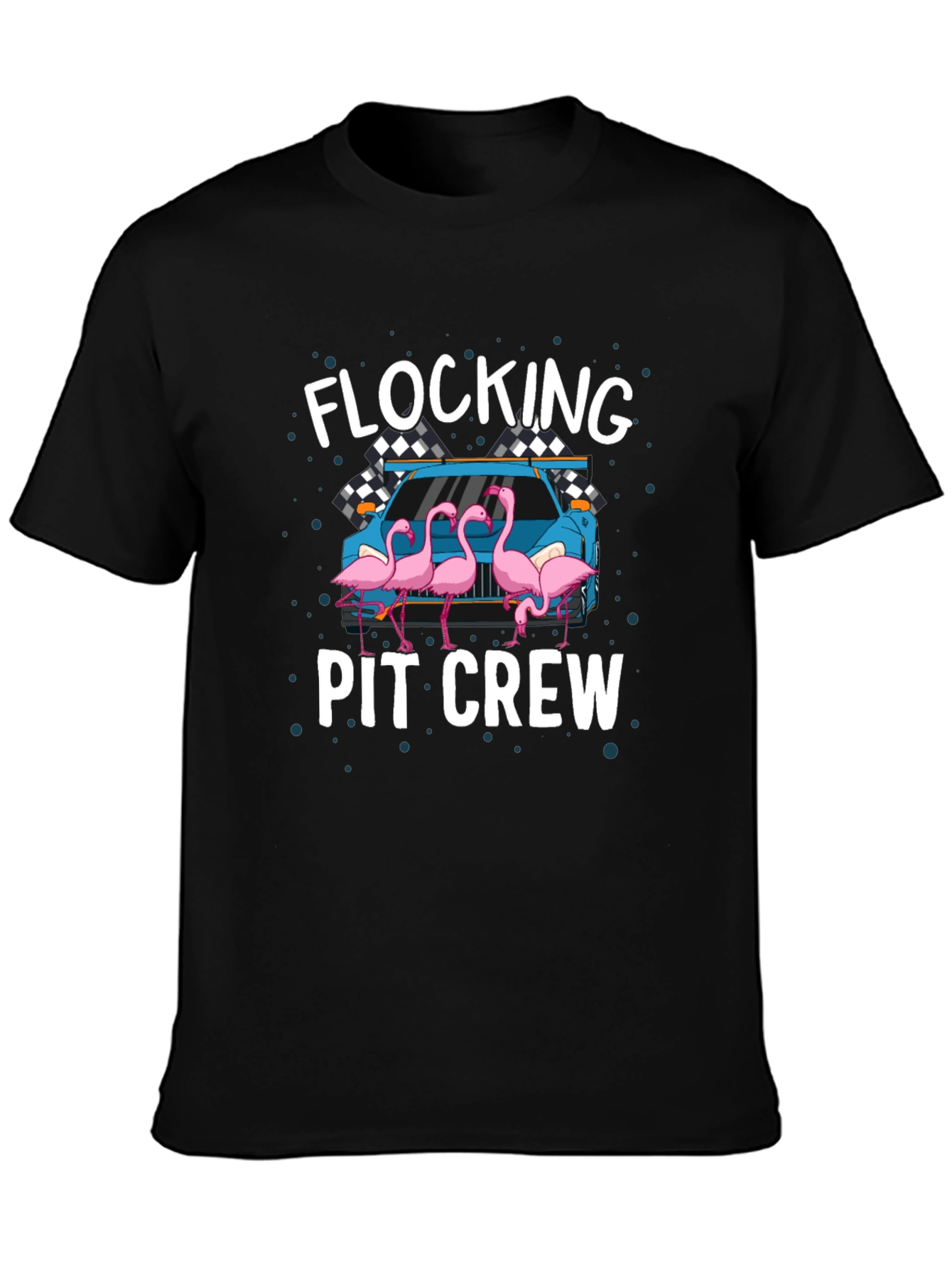 Flocking Pit Crew T-Shirt
