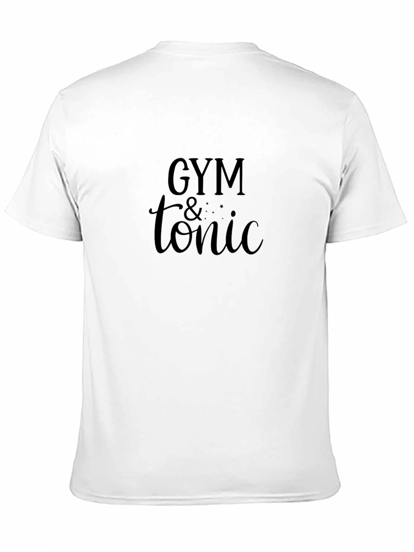 Gym & Tonic Black Graphic Tee