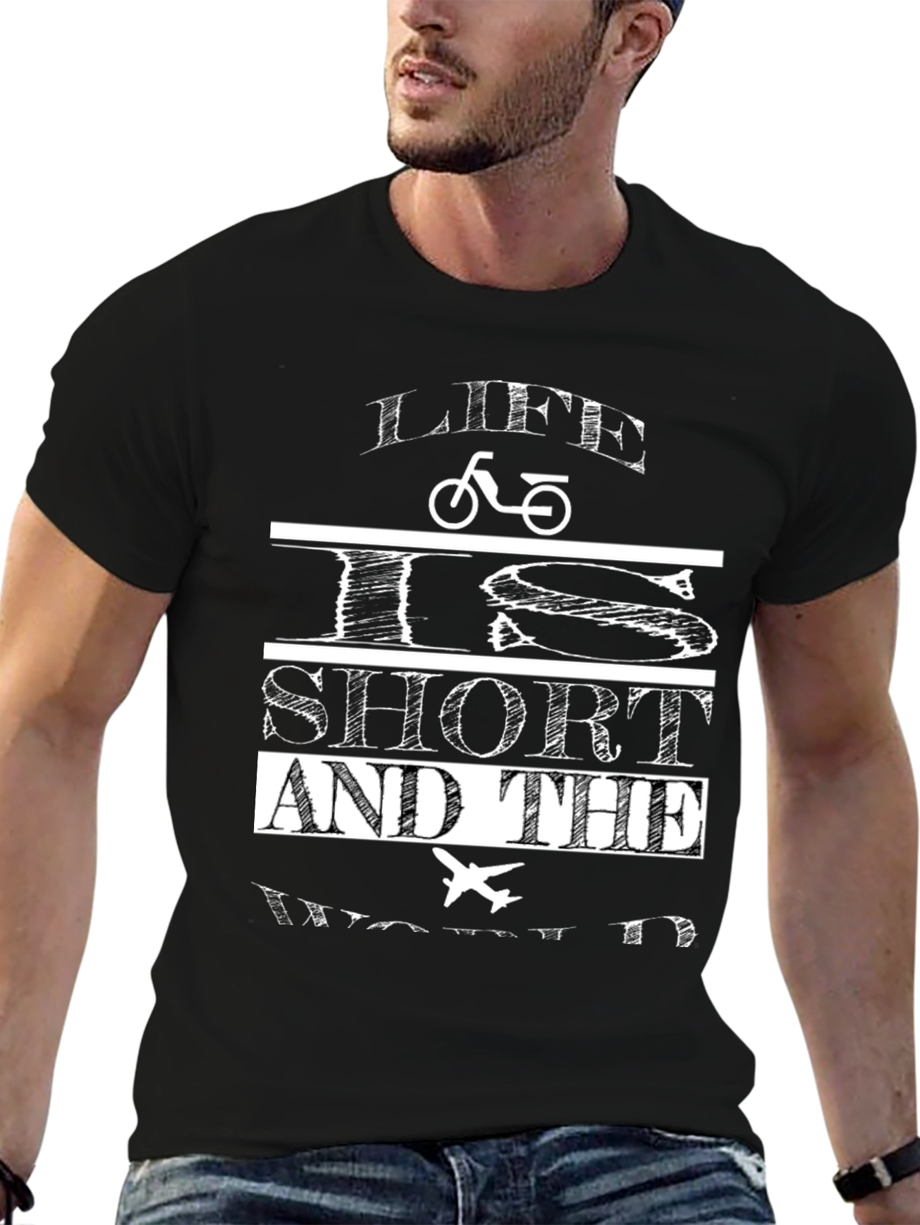 Life Is Short Graphic T-Shirt