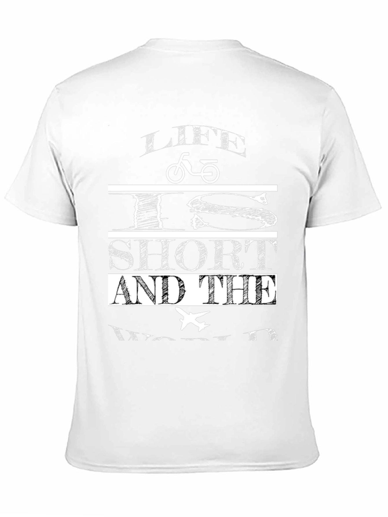 Life Is Short Graphic T-Shirt