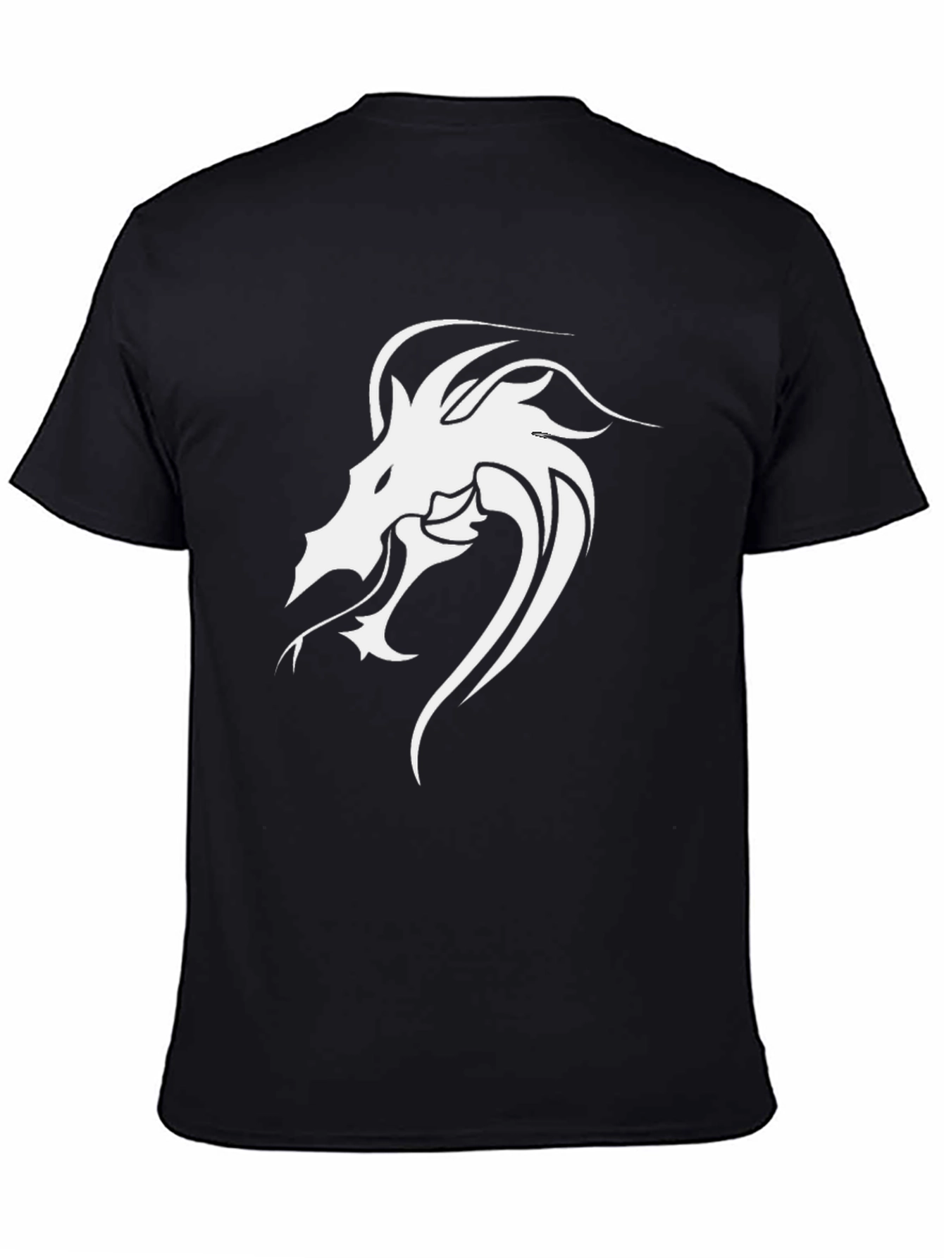 Dragon Graphic Black Tee Shirt