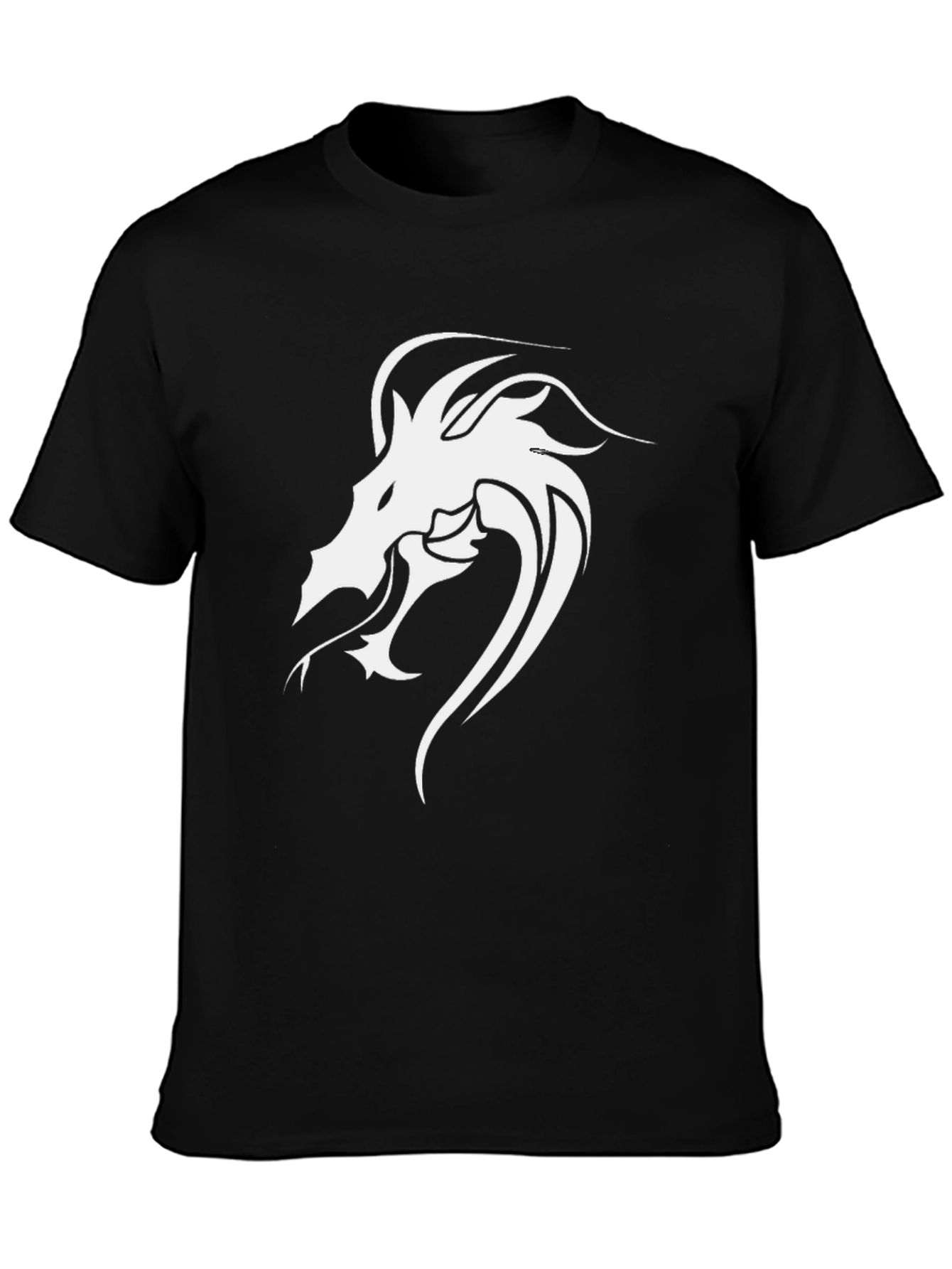 Dragon Graphic Black Tee Shirt