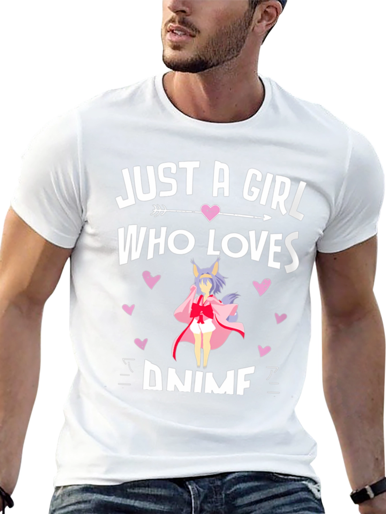 Just A Girl Who Loves Anime T-Shirt