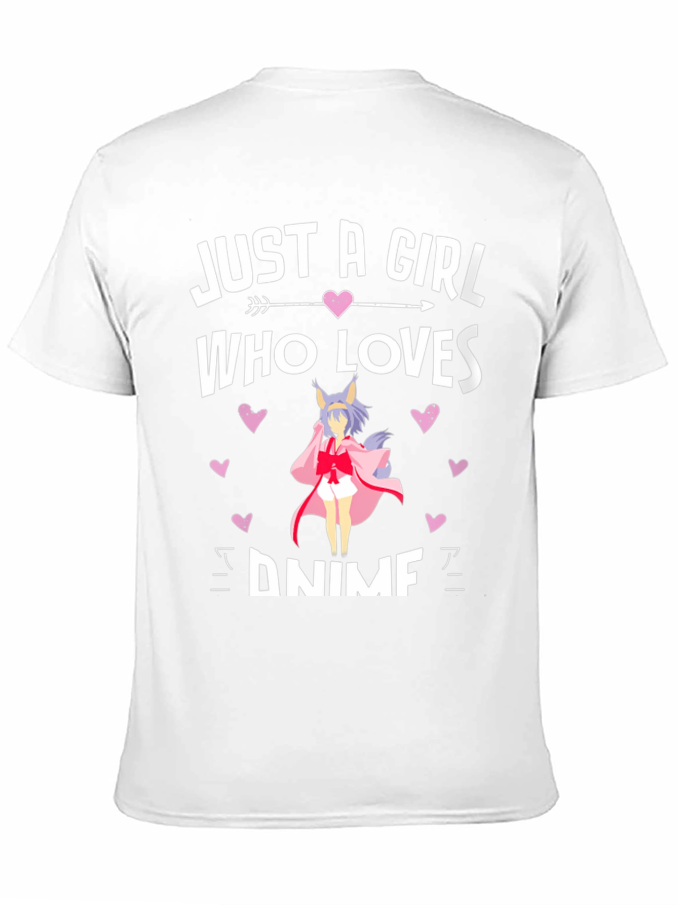 Just A Girl Who Loves Anime T-Shirt