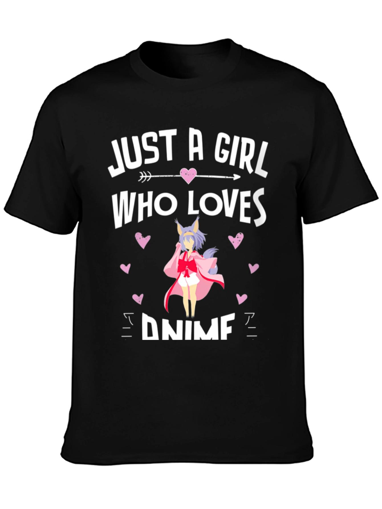 Just A Girl Who Loves Anime T-Shirt