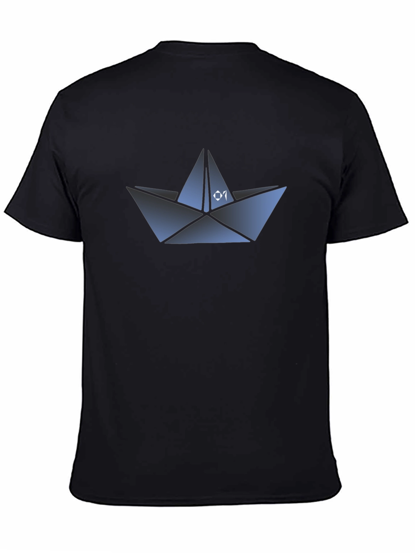 Paper Boat Graphic Tee - Unique Origami Design