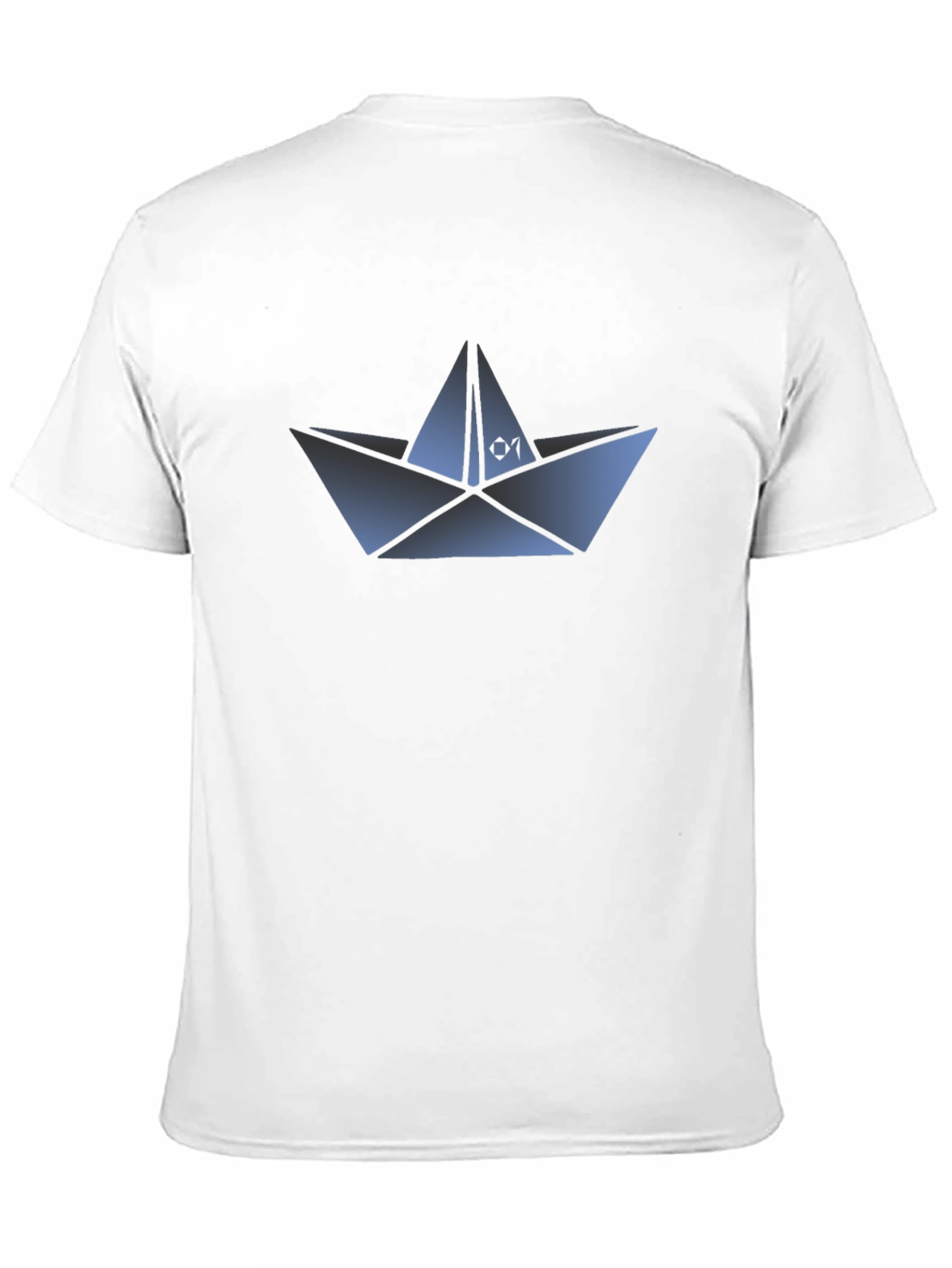 Paper Boat Graphic Tee - Unique Origami Design