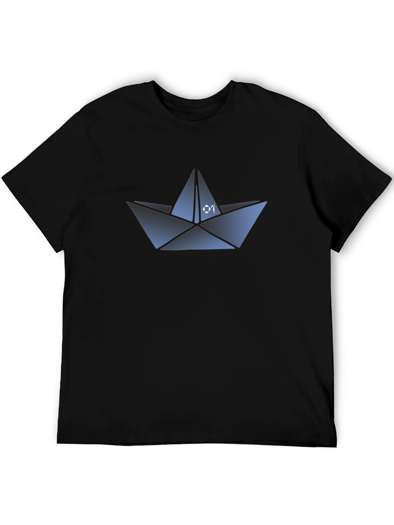 Paper Boat Graphic Tee - Unique Origami Design