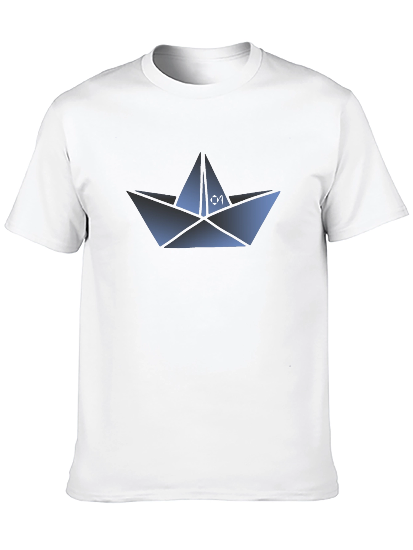 Paper Boat Graphic Tee - Unique Origami Design