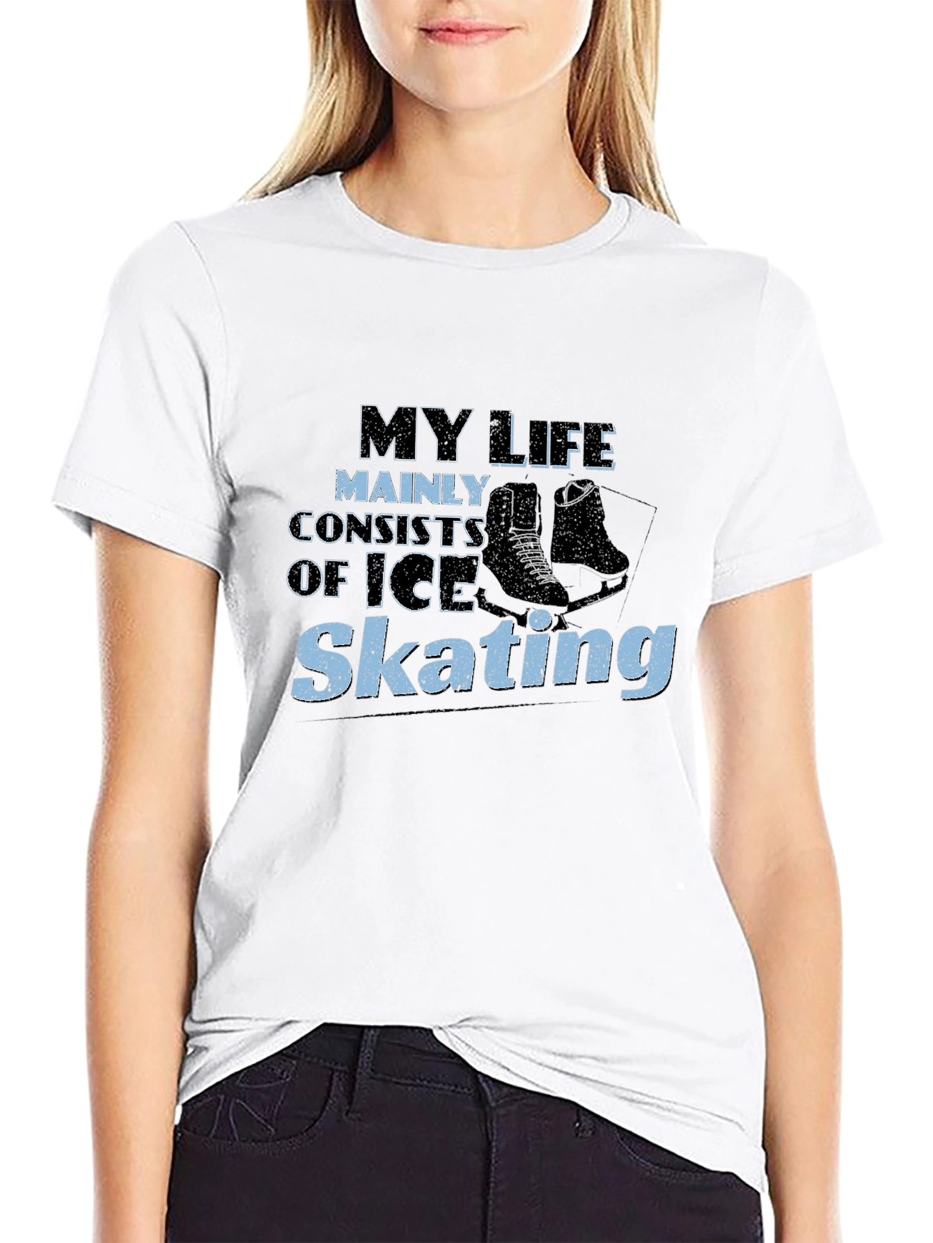 Ice Skating T-Shirt - My Life Skating Tee
