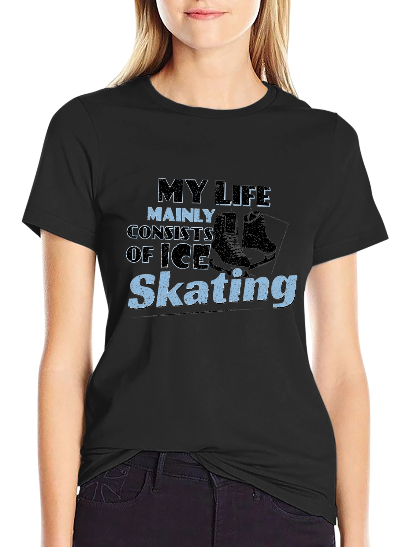 Ice Skating T-Shirt - My Life Skating Tee