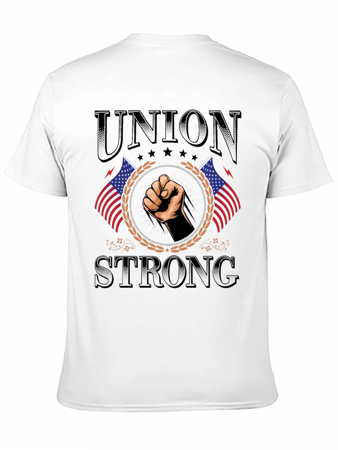 Union Strong American Flag T-Shirt