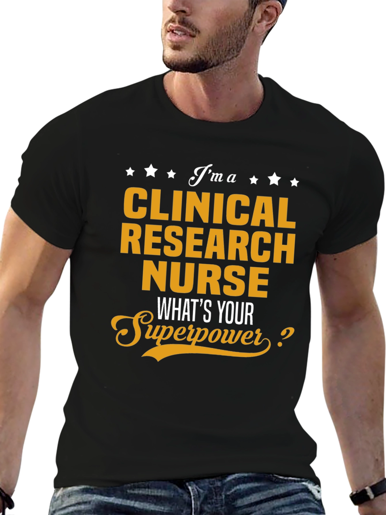 Clinical Research Nurse Superpower T-Shirt