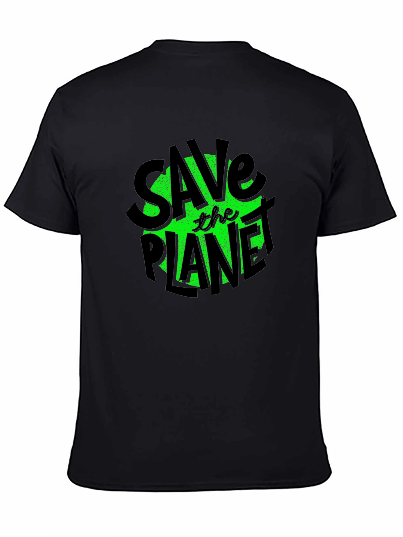 Save the Planet Graphic Print T-Shirt