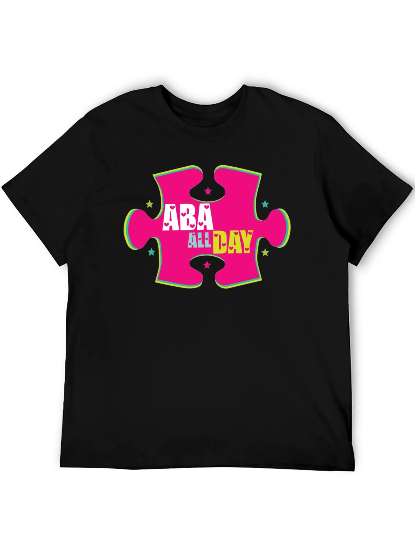 ABA All Day Autism Awareness T-Shirt