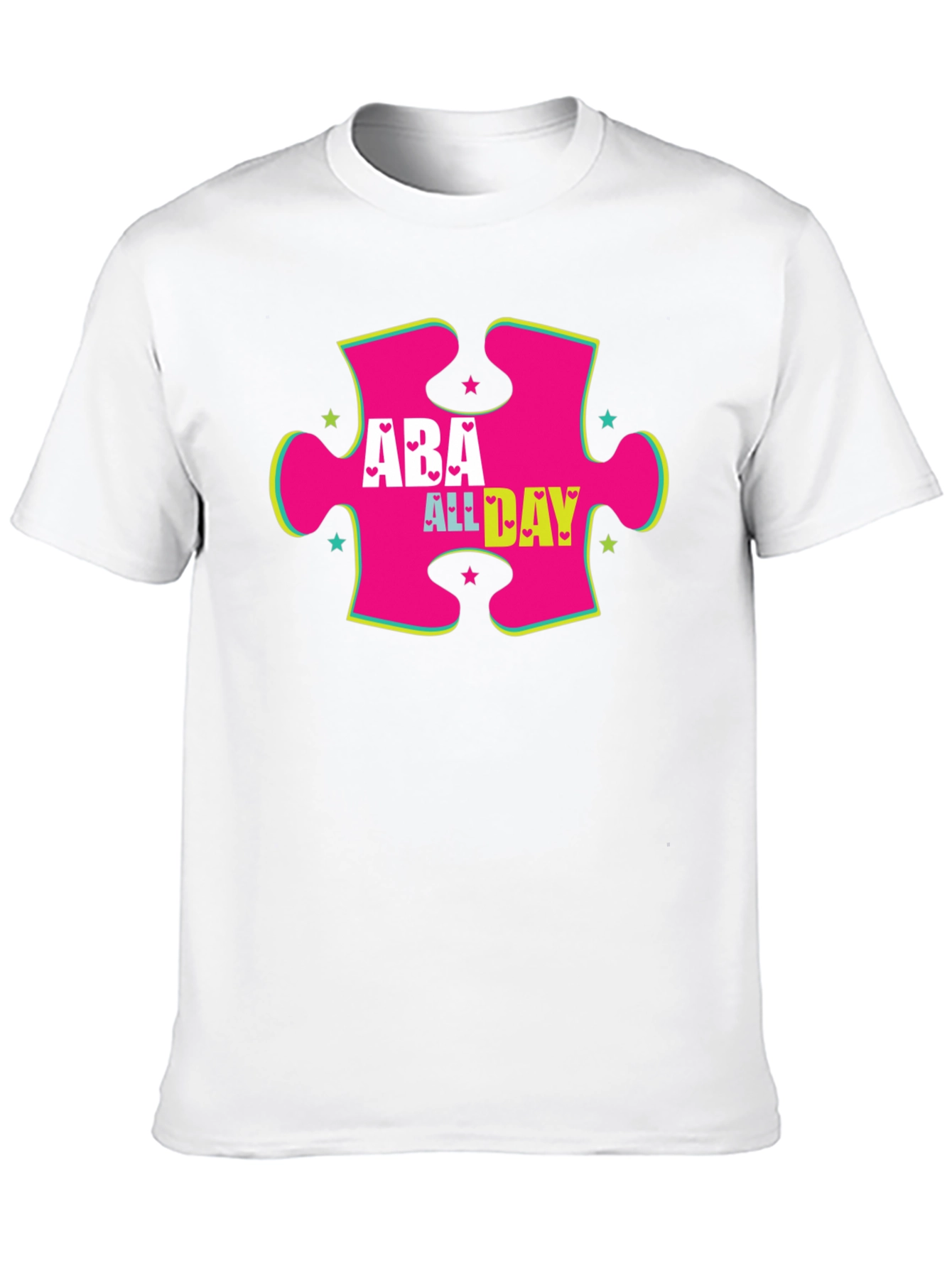 ABA All Day Autism Awareness T-Shirt