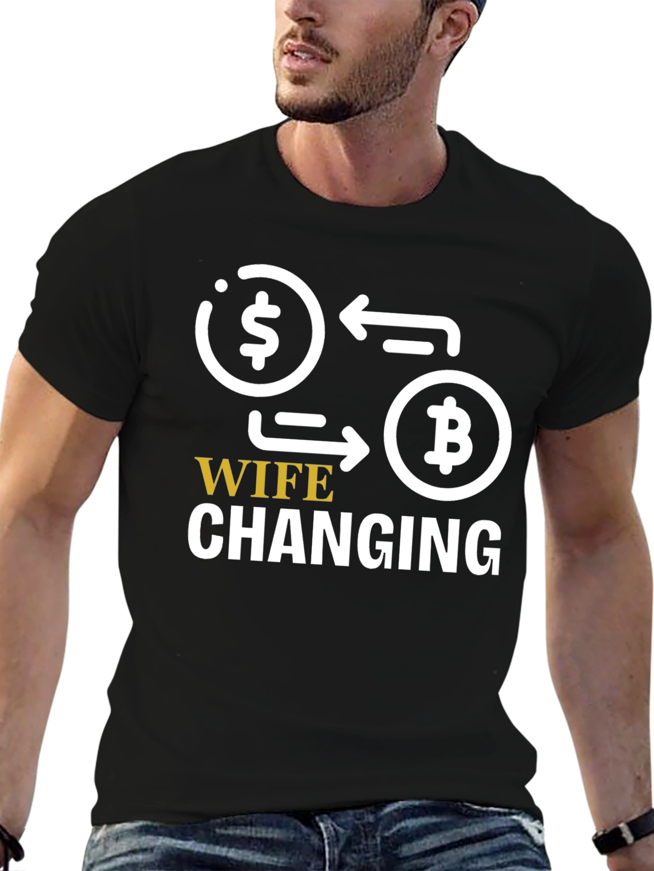 Wife Changing Bitcoin Graphic Tee