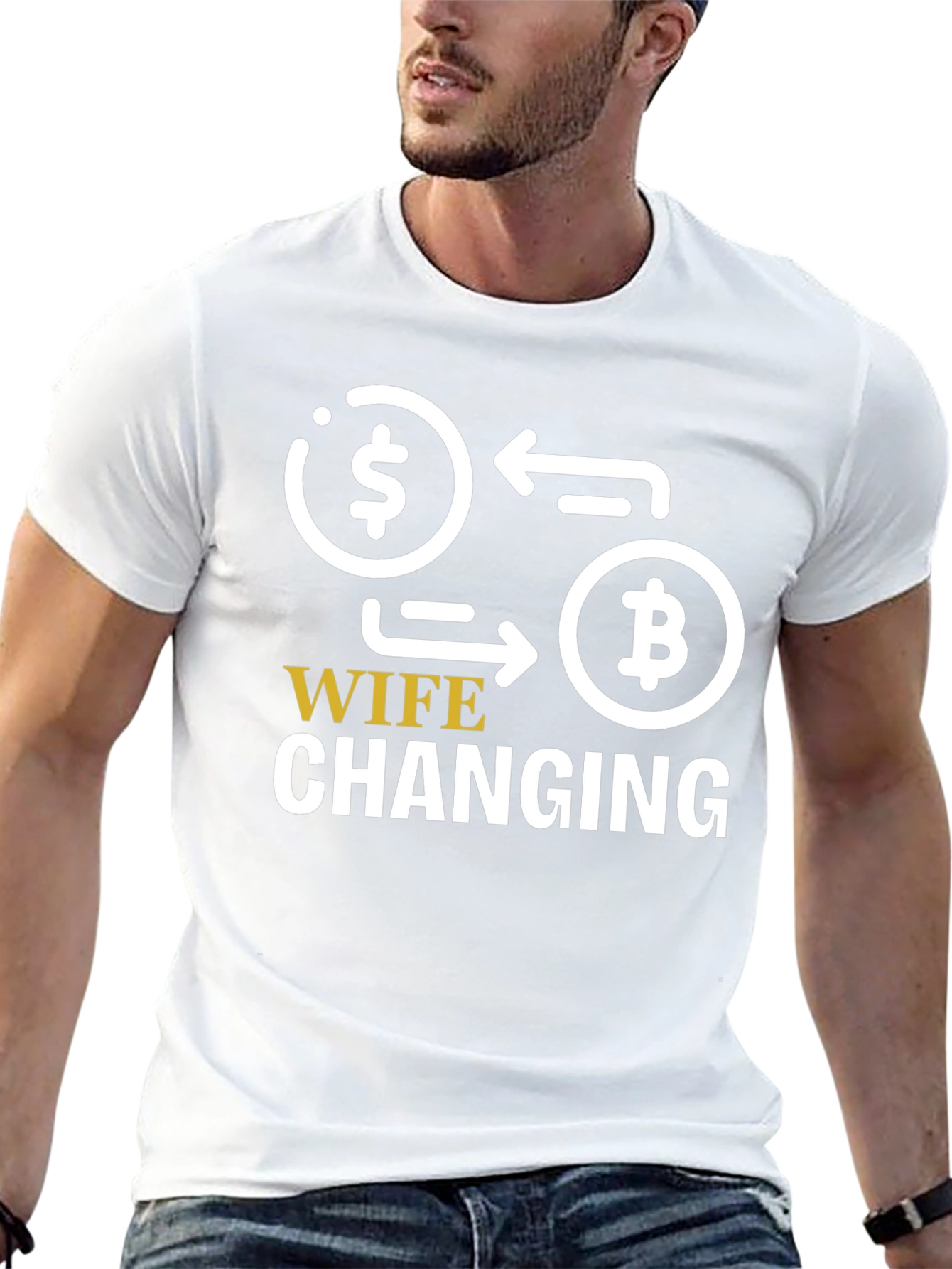 Wife Changing Bitcoin Graphic Tee