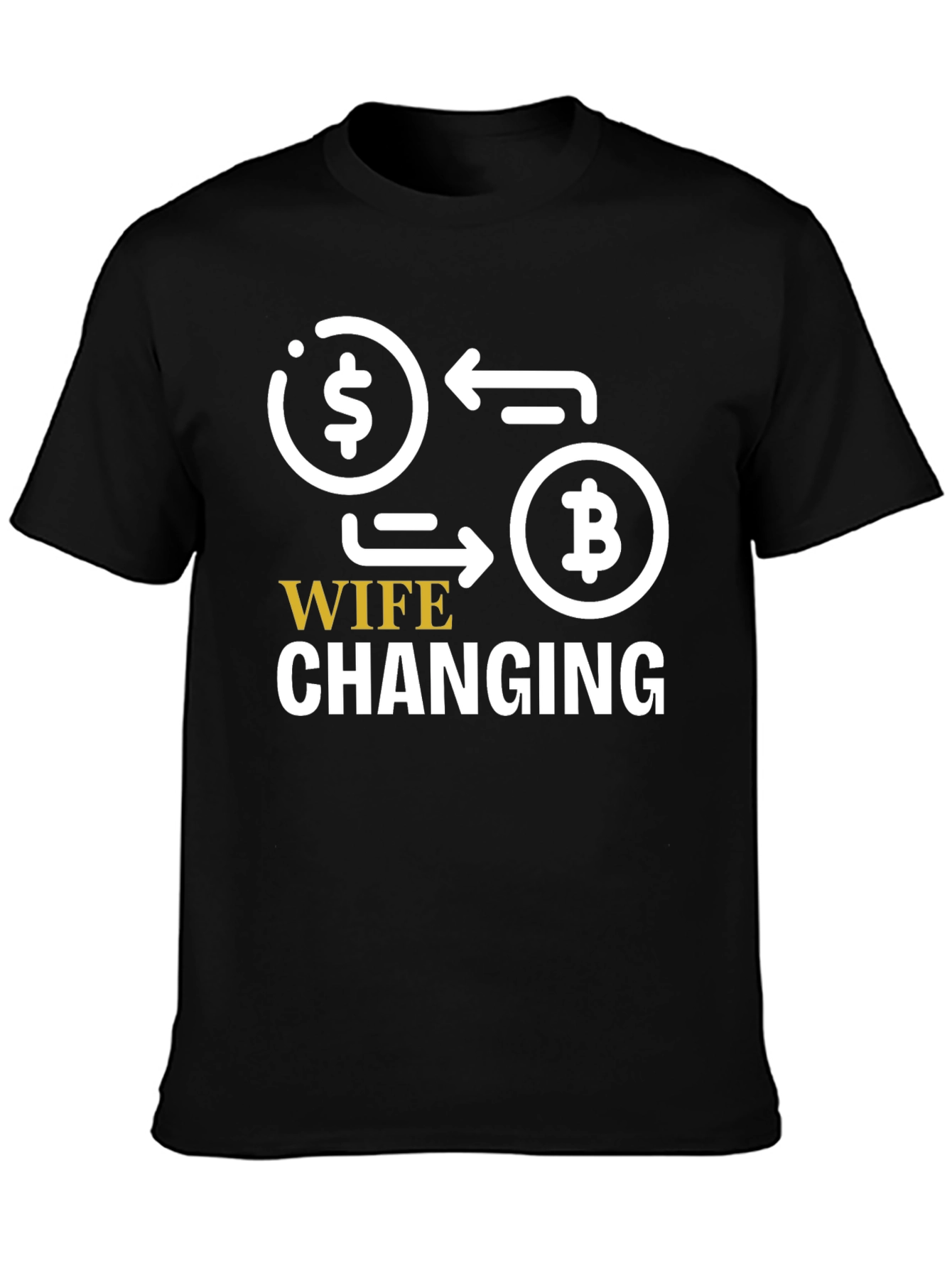 Wife Changing Bitcoin Graphic Tee
