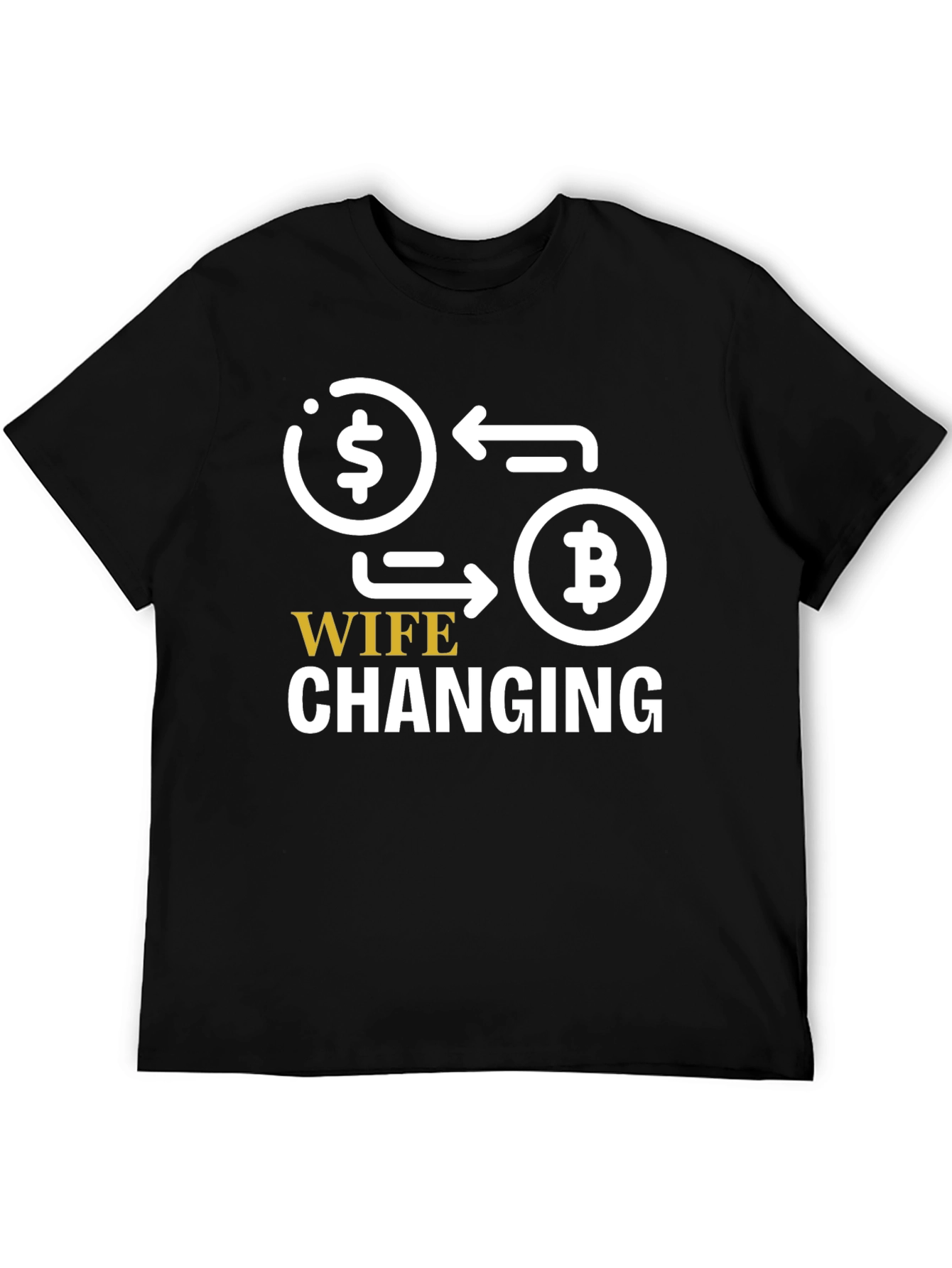 Wife Changing Bitcoin Graphic Tee