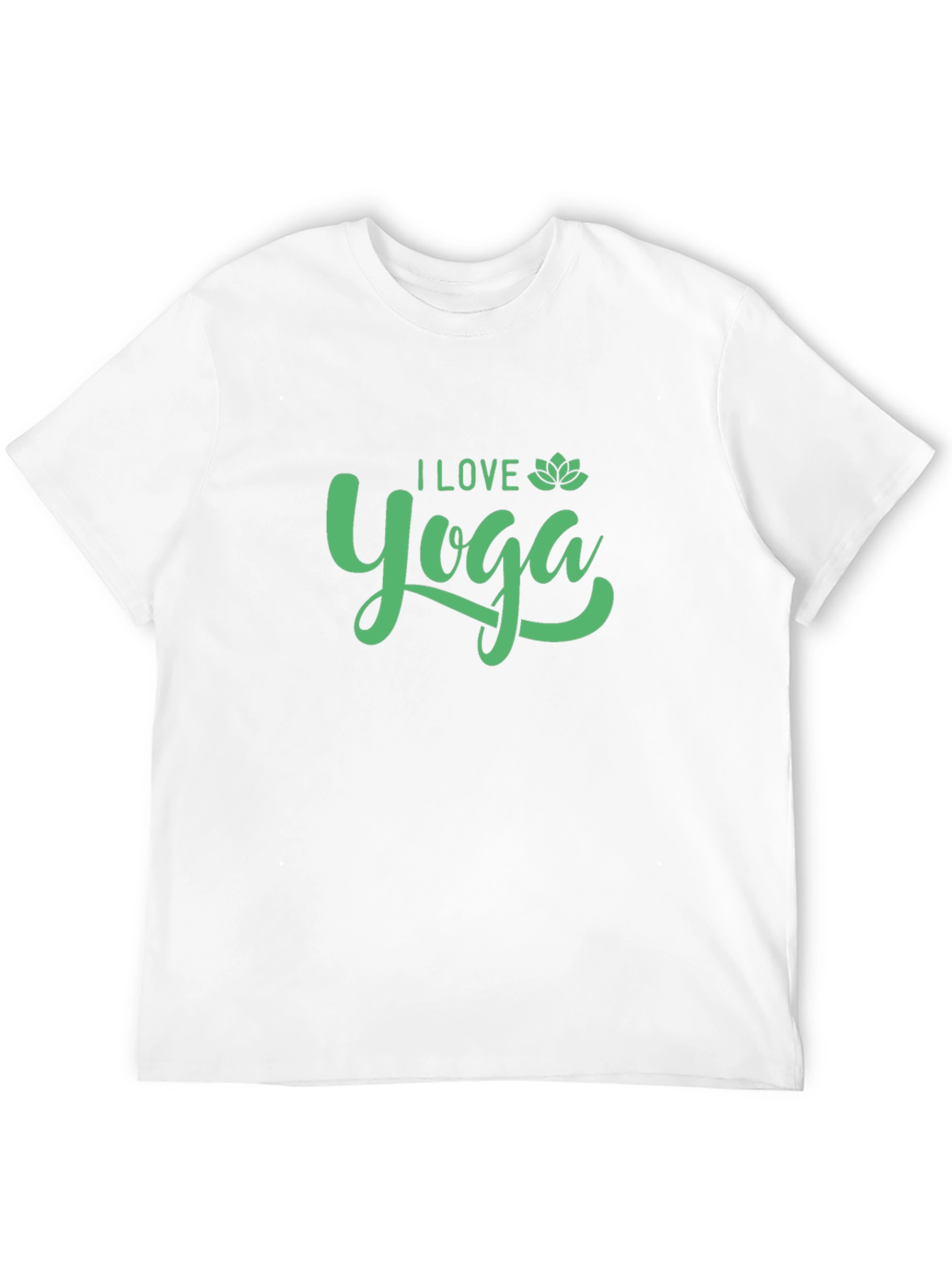 I Love Yoga T-Shirt - Black
