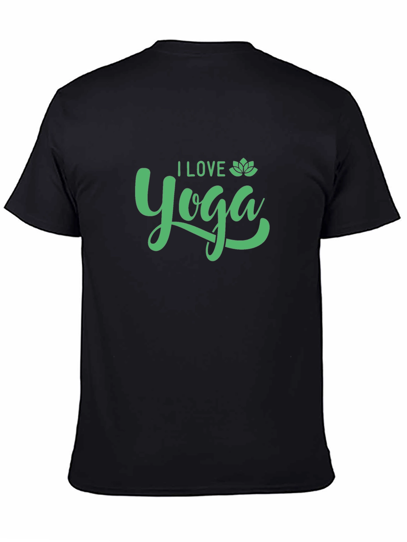 I Love Yoga T-Shirt - Black