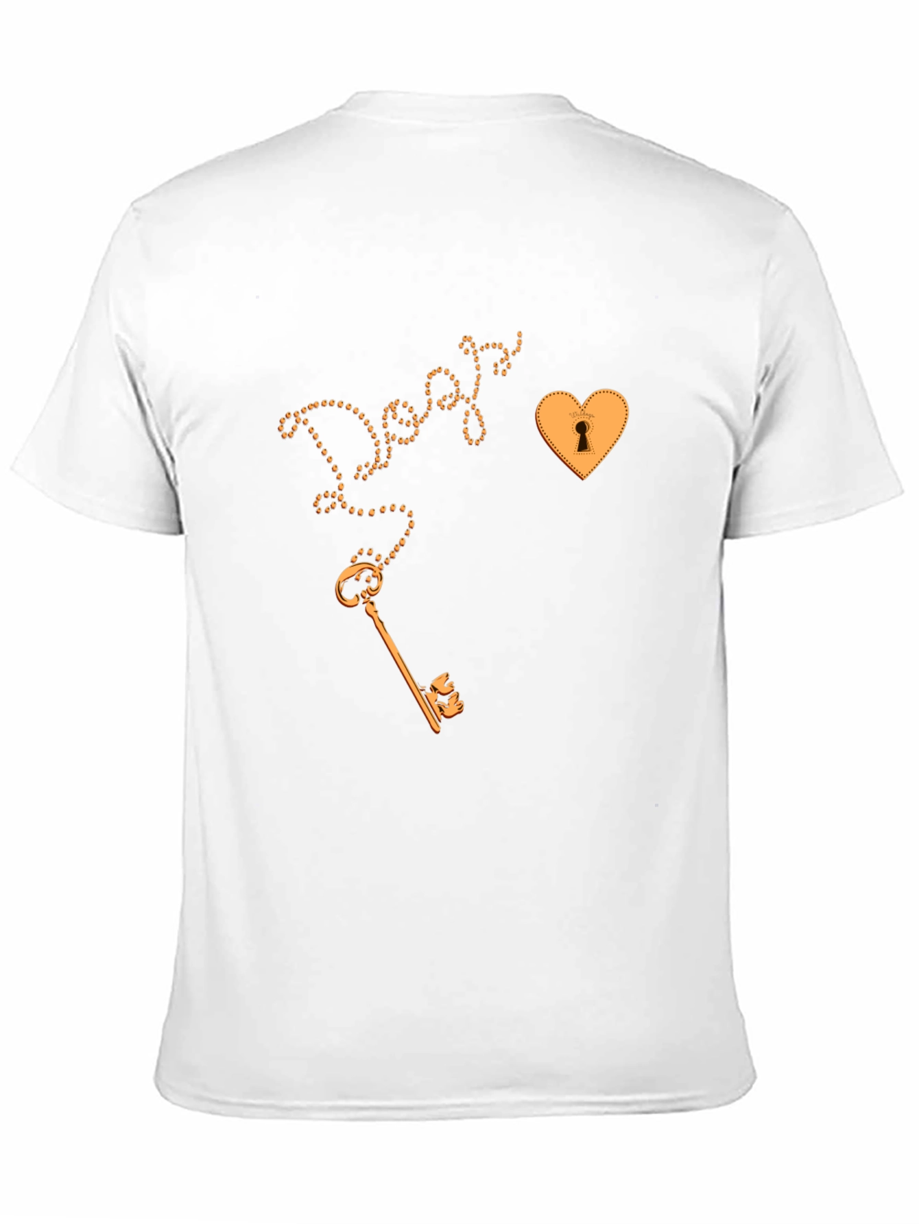 Key to My Heart Graphic Tee - Black