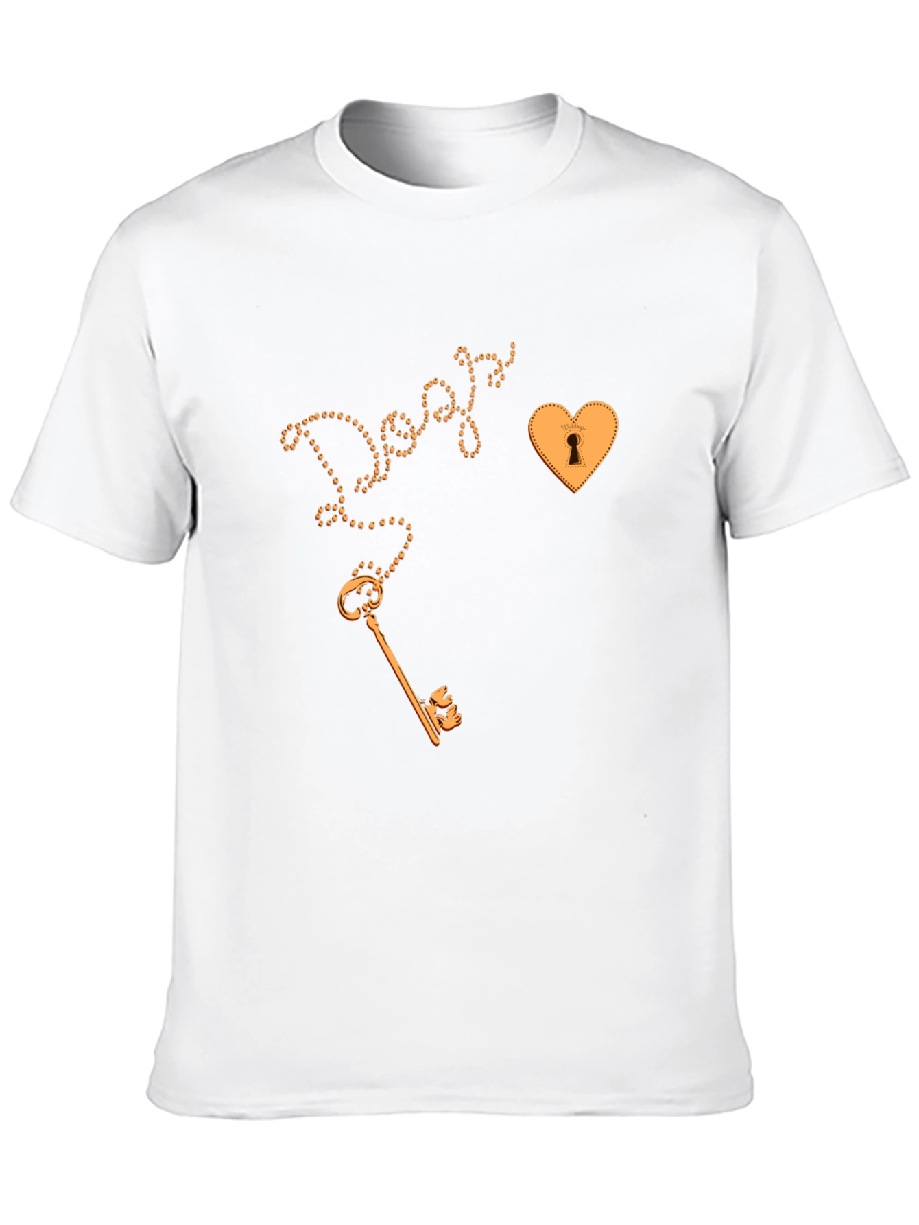 Key to My Heart Graphic Tee - Black
