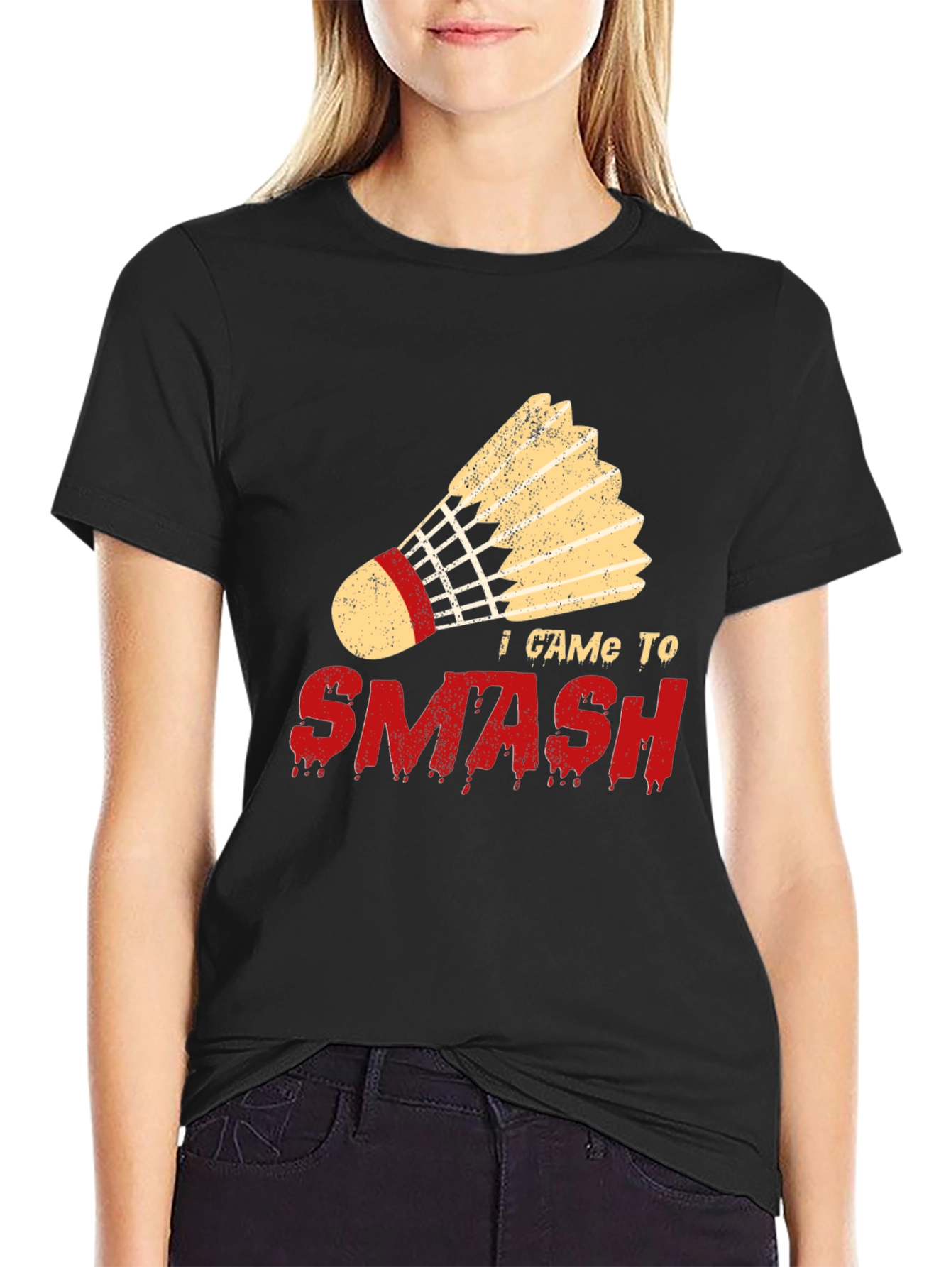 I Came To Smash Badminton T-Shirt