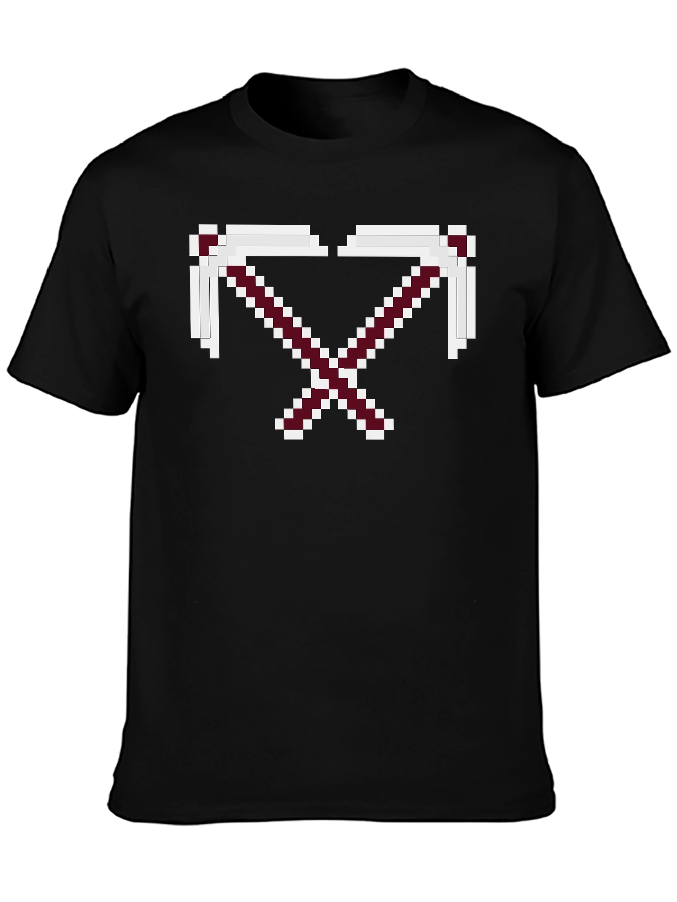 Pixel Pickaxe T-Shirt - Minecraft Inspired Graphic Tee