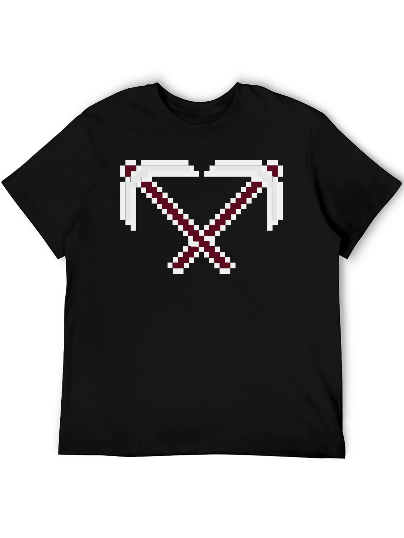 Pixel Pickaxe T-Shirt - Minecraft Inspired Graphic Tee