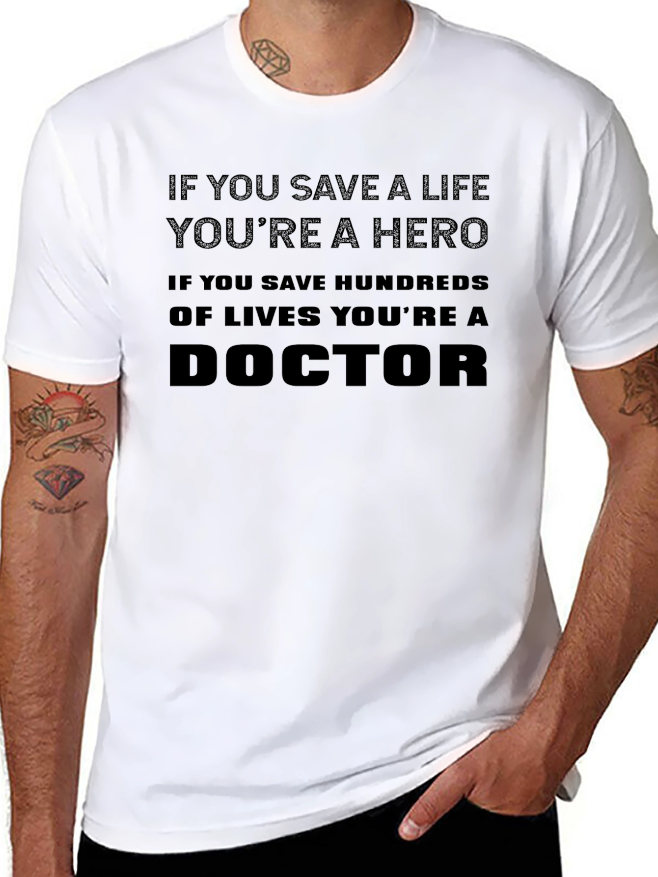 Doctor Hero T-Shirt: Save Lives
