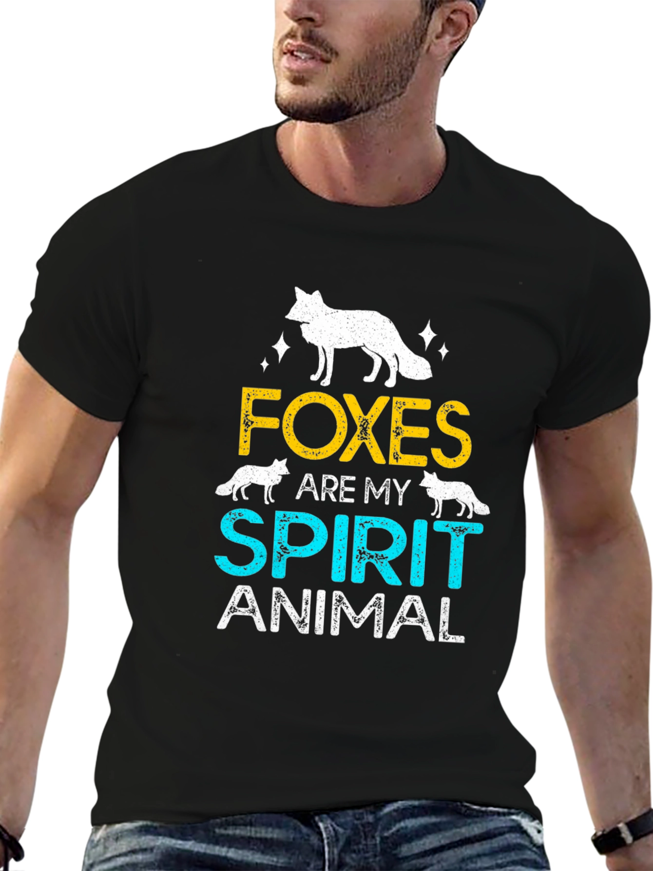 Fox Spirit Animal Graphic Tee