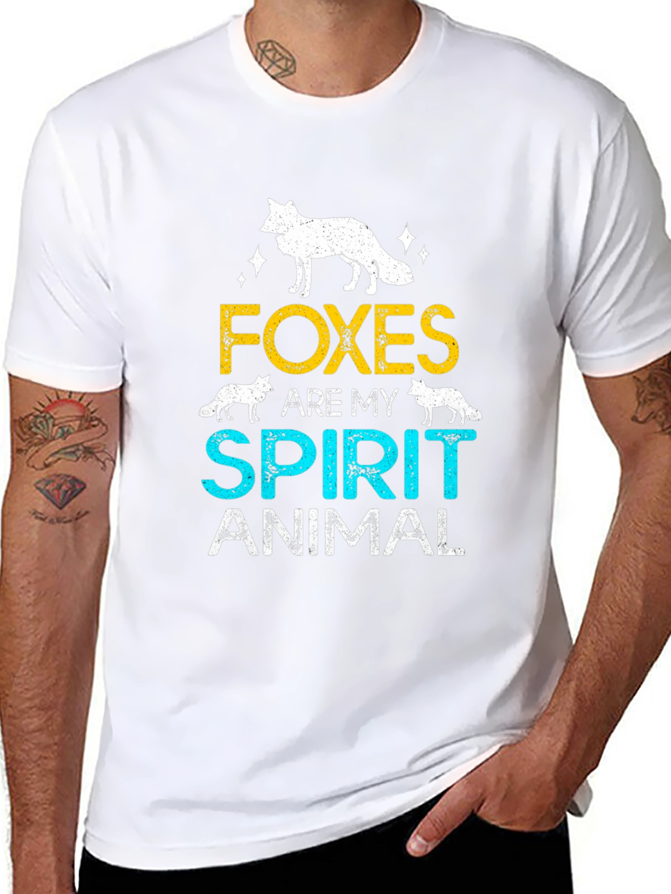 Fox Spirit Animal Graphic Tee