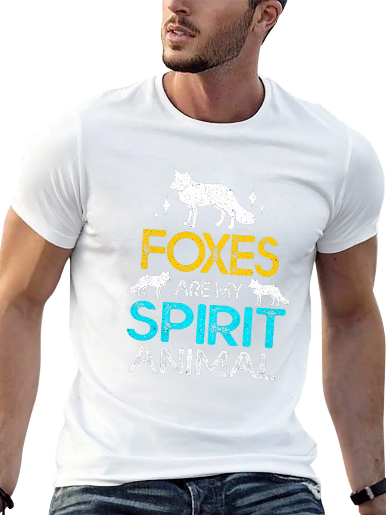 Fox Spirit Animal Graphic Tee