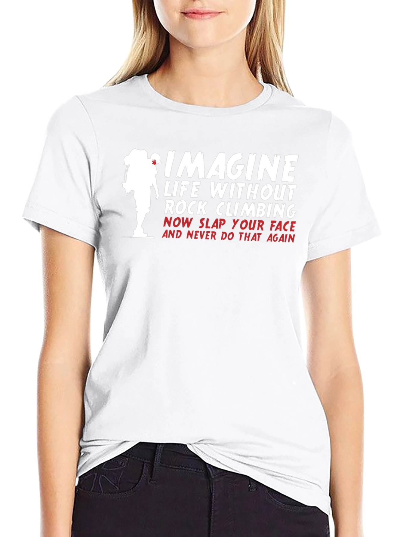 Imagine Rock Climbing T-Shirt