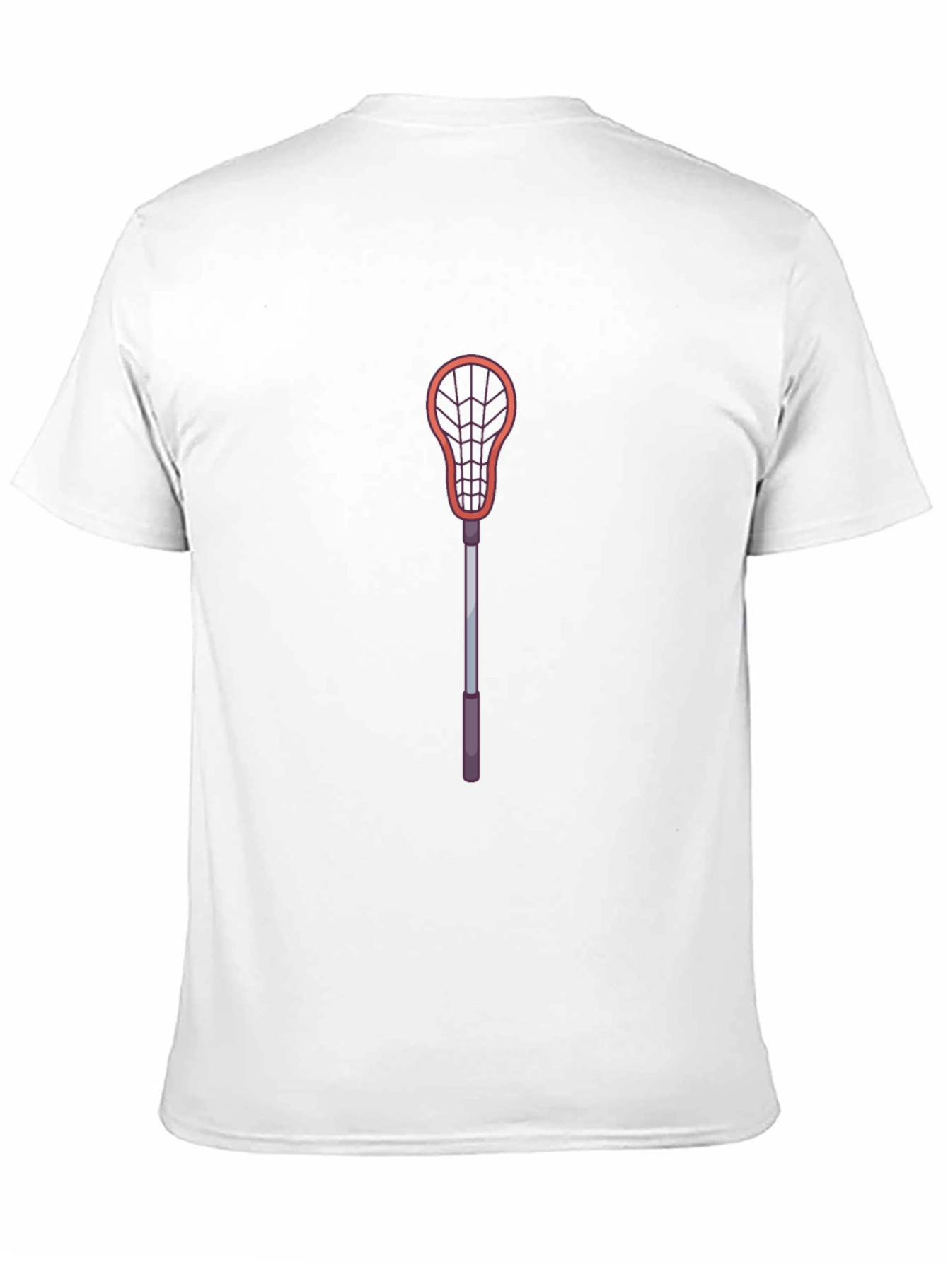 Lacrosse Stick Graphic Tee - Sporty Casual Style