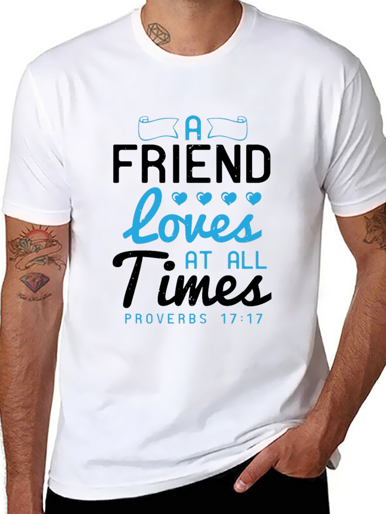 A Friend Loves at All Times T-Shirt