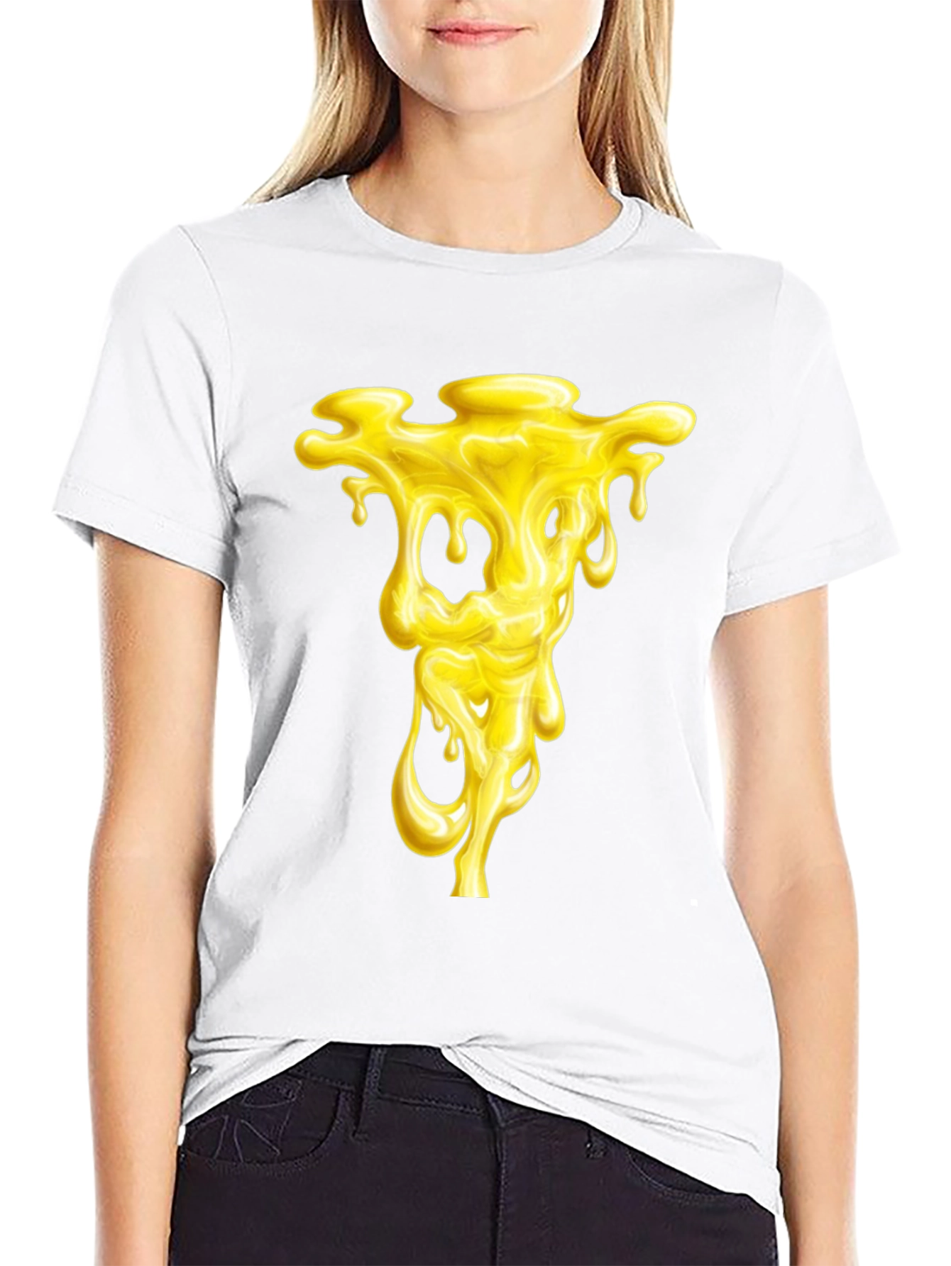 Dripping Honey Graphic Tee - Black