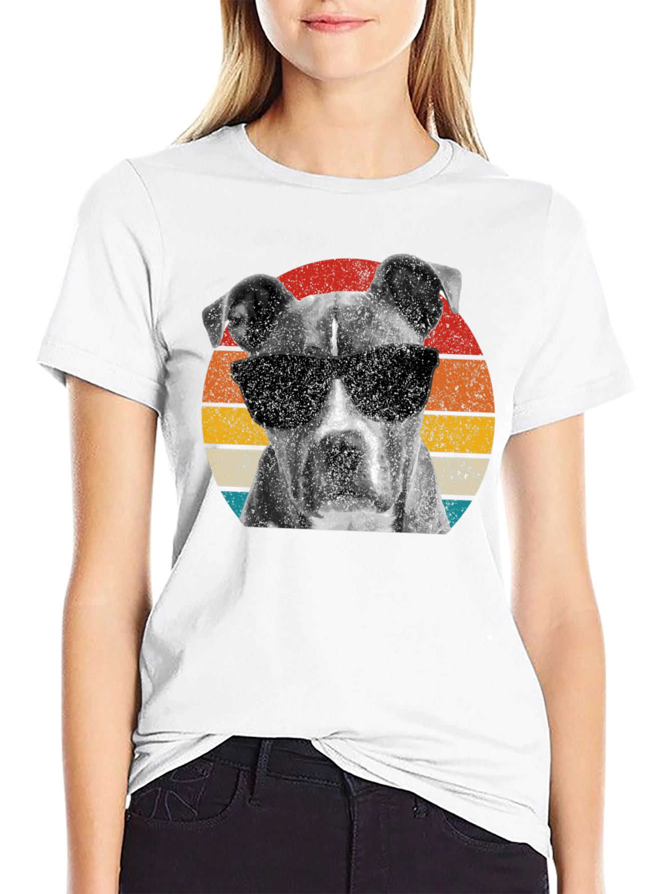 Cool Pitbull Graphic T-Shirt