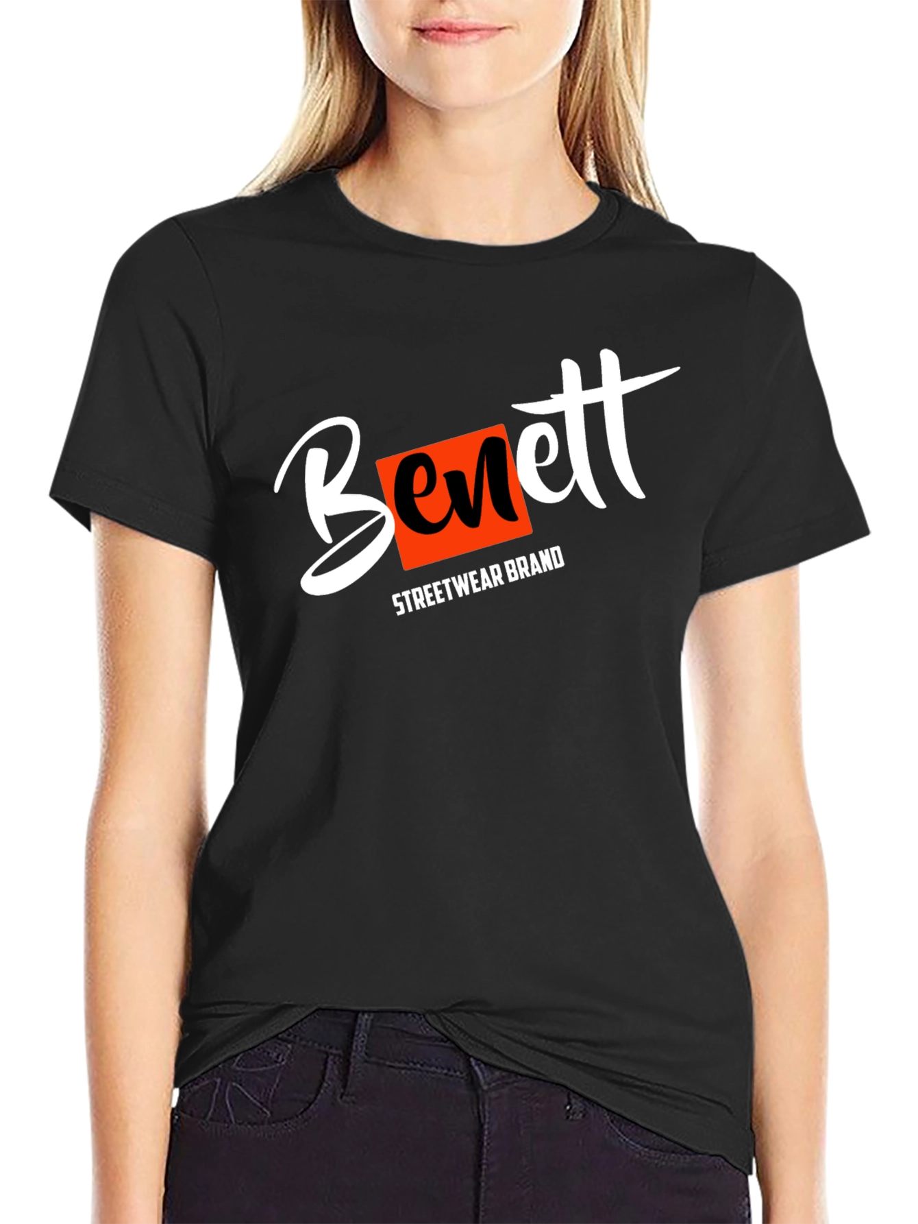 Bennett Streetwear Brand T-Shirt - Black
