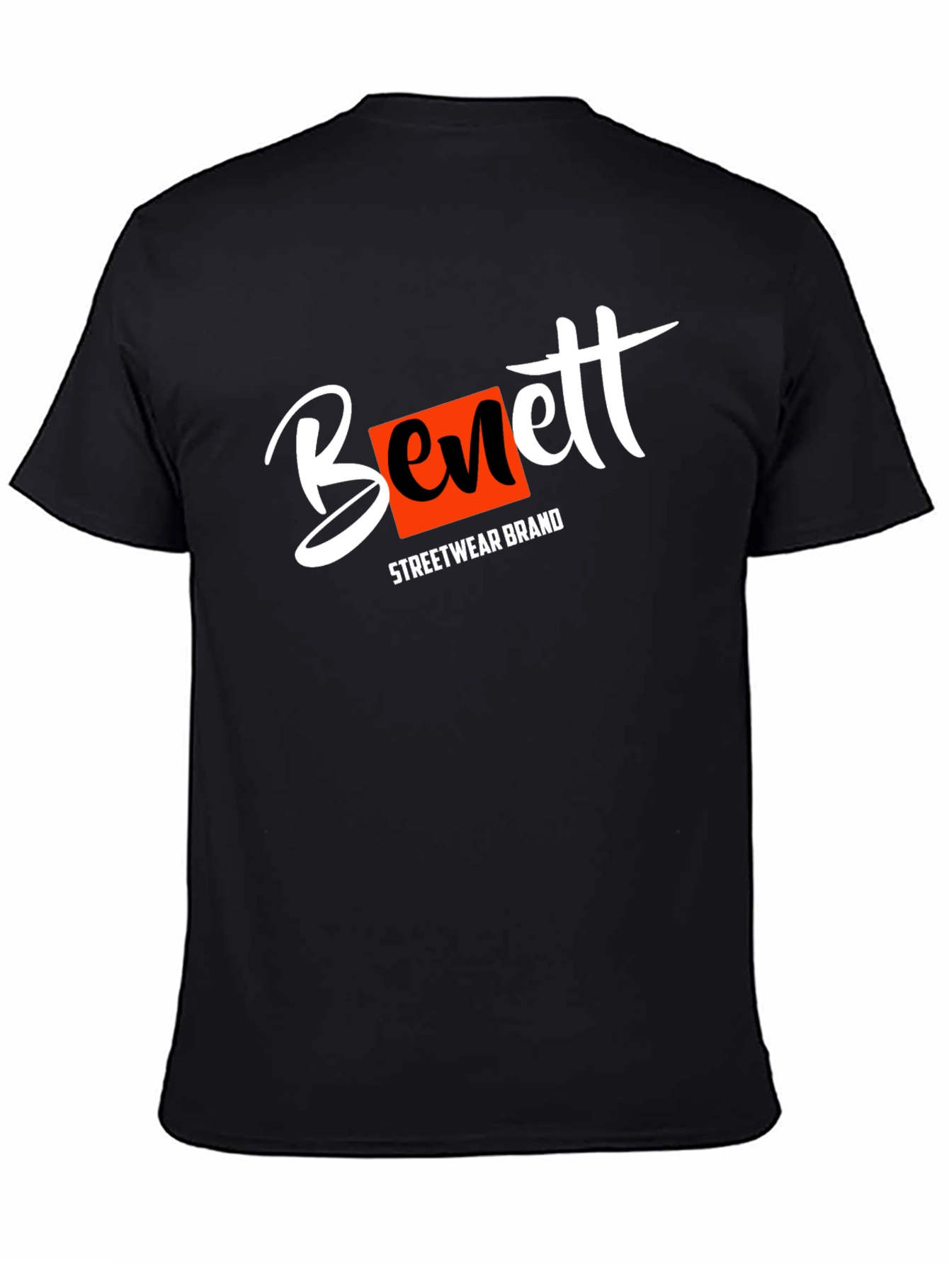 Bennett Streetwear Brand T-Shirt - Black