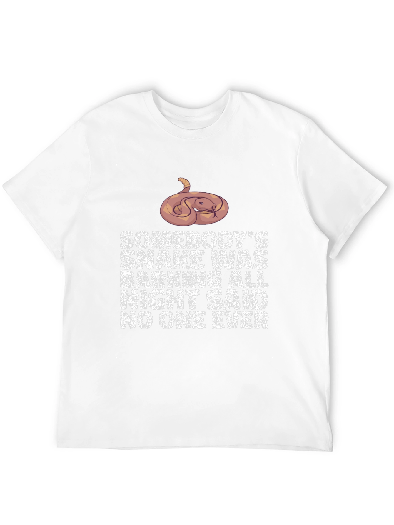 Funny Snake Barking T-Shirt Novelty Reptile Tee
