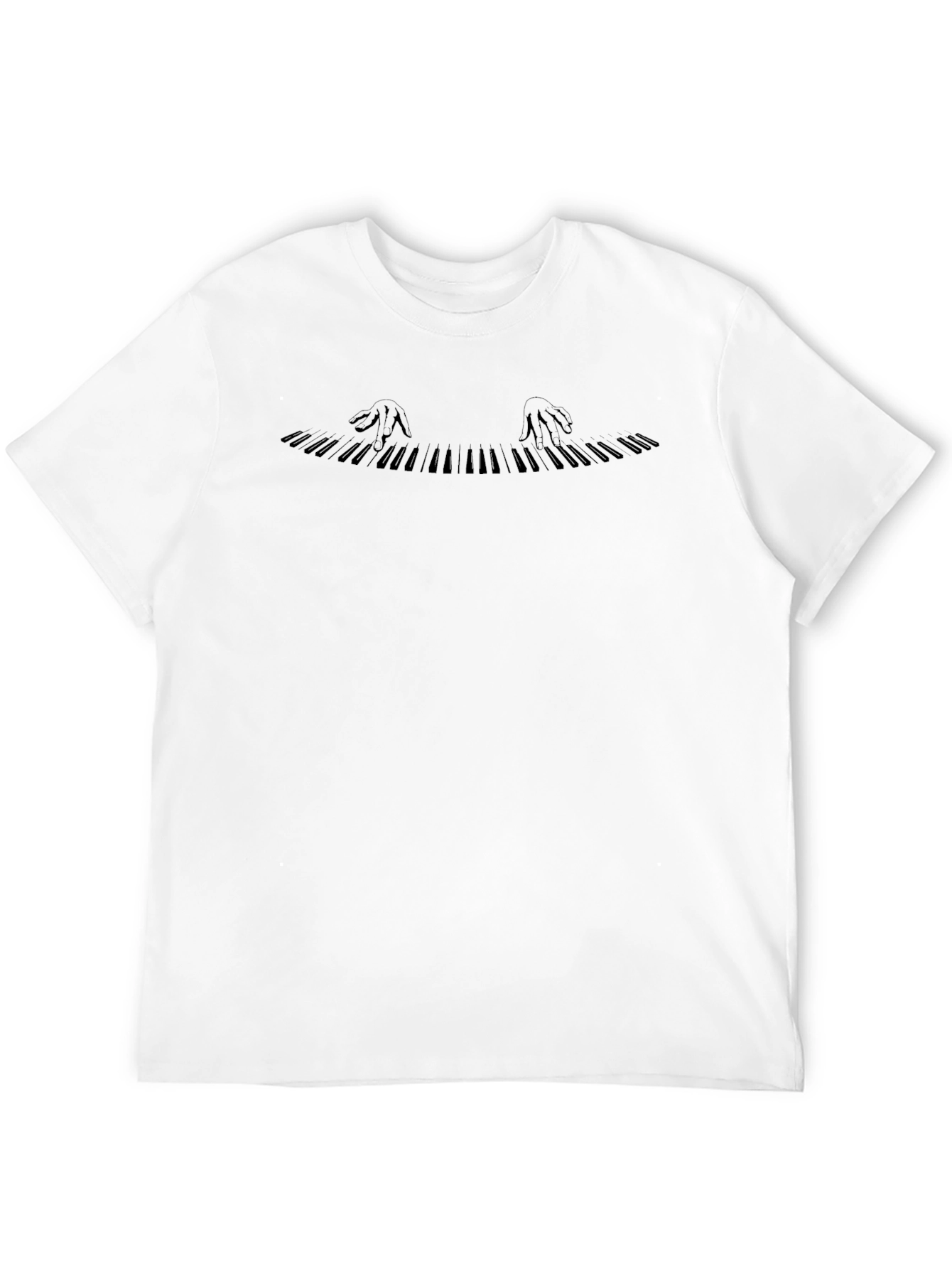 Musicians Keyboard Player Graphic Tee