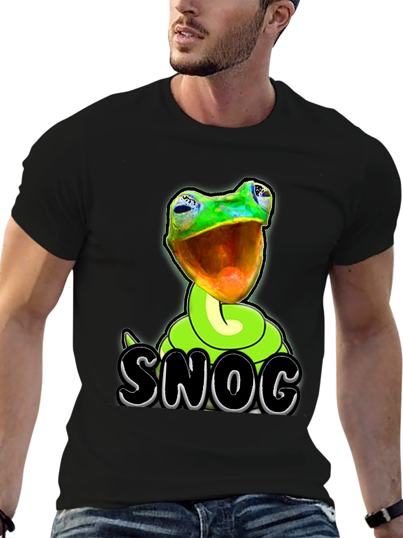 Snog Frog T-Shirt - Funny Graphic Tee