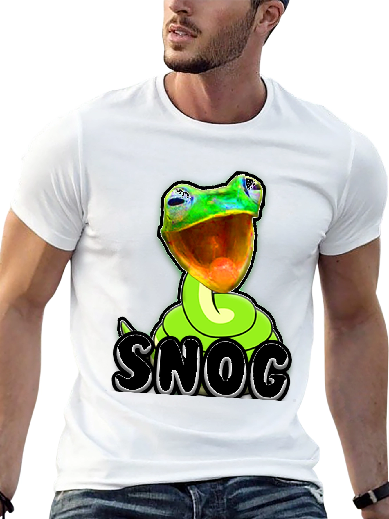 Snog Frog T-Shirt - Funny Graphic Tee
