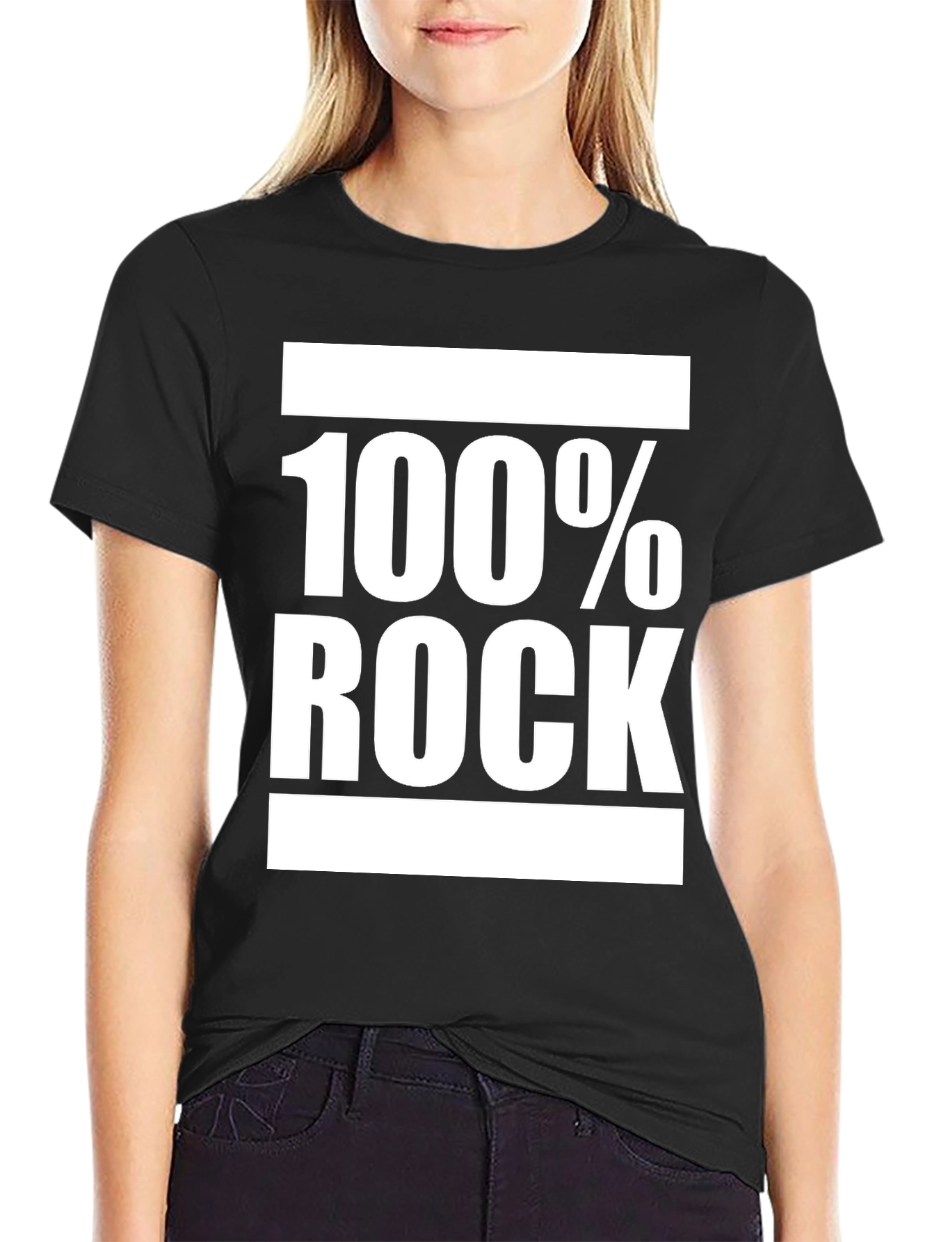 100% Rock Graphic Tee